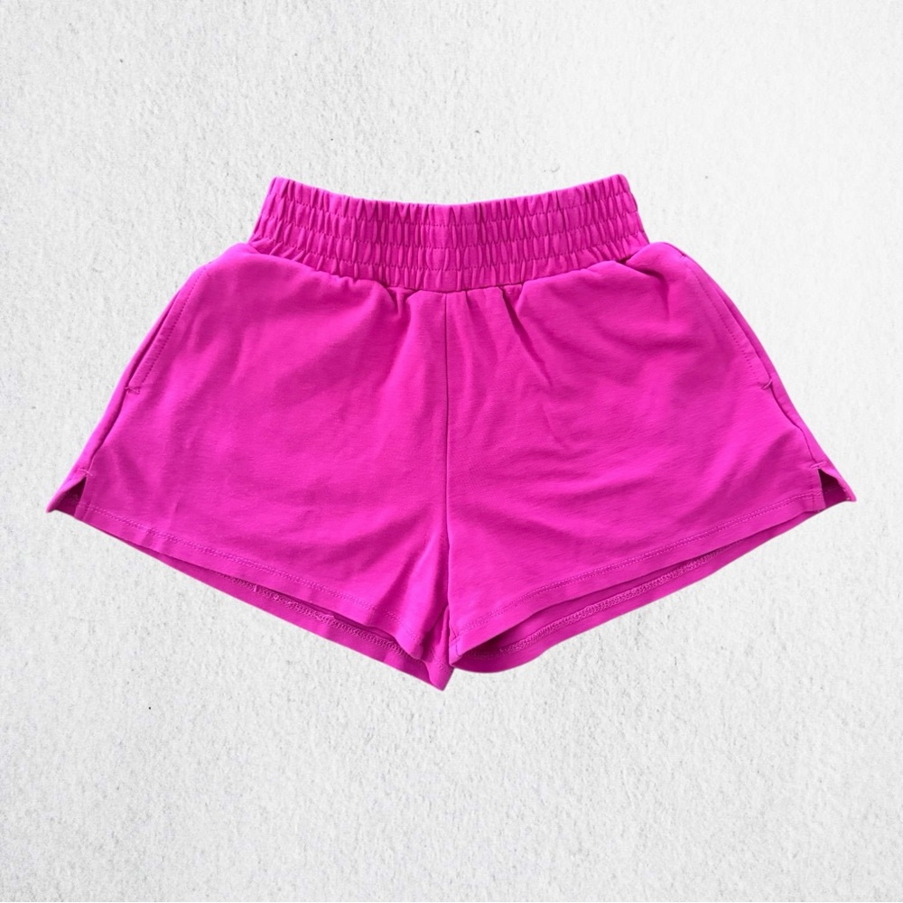 Habitual Fuchsia Athletic Shorts 7/8